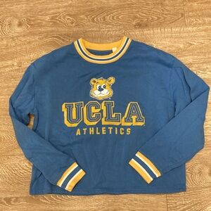 UCLA Athletics Blue and Yellow Sweatshirt